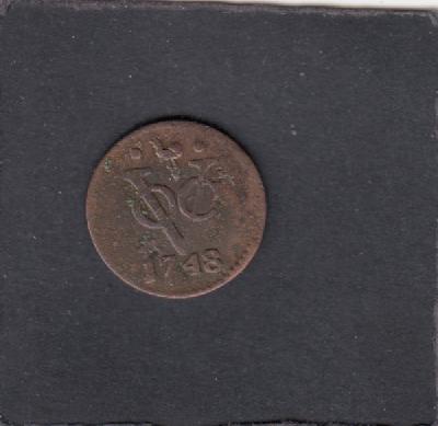 Beschrijving: Duit V.O.C. West Friesland S224